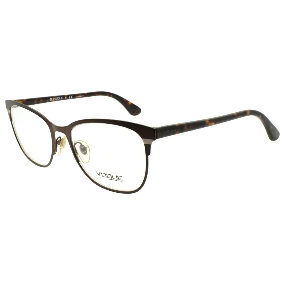 Vogue VO 3963 934-D Women's Eyeglasses Frames 53-18-140 Matte Brushed Brown